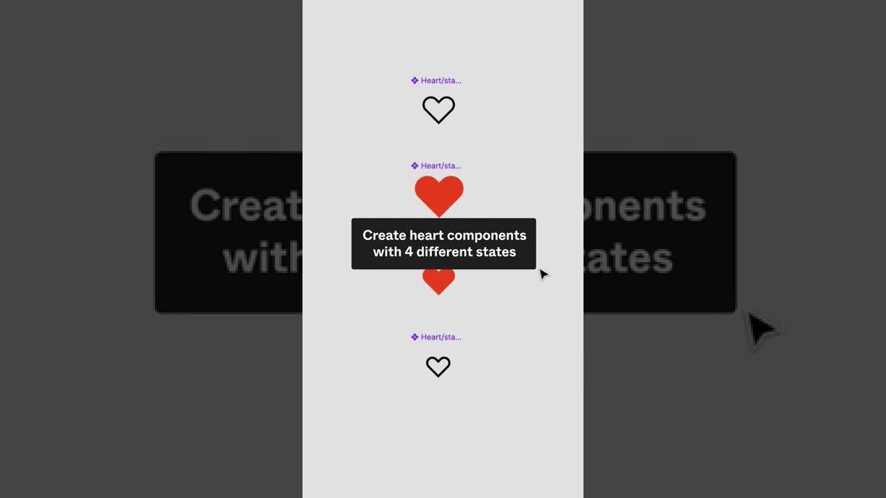 Figma shorts: Heart animation in Figma