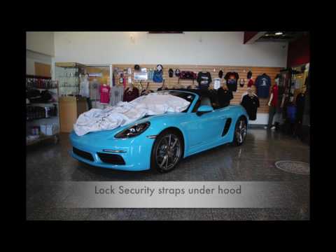 Porsche Car Cover Install