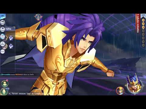 Saint Seiya Awakening 974Kk de dano no Boss da Legião. CDZ - SSA - KOTZ