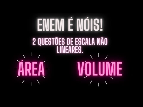 ENEM 2013 e 2017: Escala não lineares