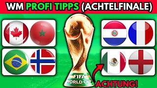 WM 26 TIPPS (Achtelfinale) ✅🏆 Sportwetten Tipps