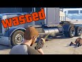 WASTED! Death By Gas Tank - GTA 5 Online Ways ...
