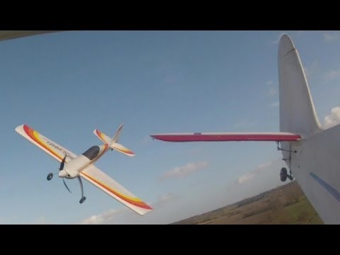 ONBOARD FPV - 3 MODELS ALL WITH ONBOARD CAMERAS FLYING TOGETHER - CMAC - 2014