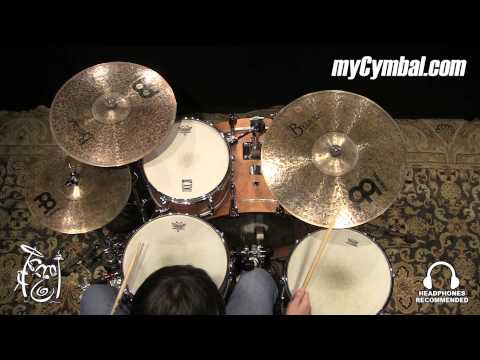 Meinl 14" Byzance Dark Hi Hat Cymbals (B14DAH-1112014G)