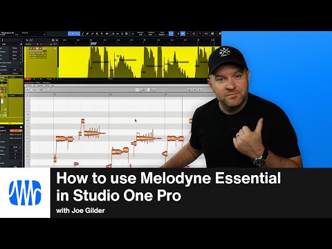How to use Melodyne Essential in Studio One Pro | PreSonus