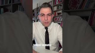 Sahipsiz avukatlığa ilişkin açıklama. Avukatın bu kadar aşağılandığı bir durumu 