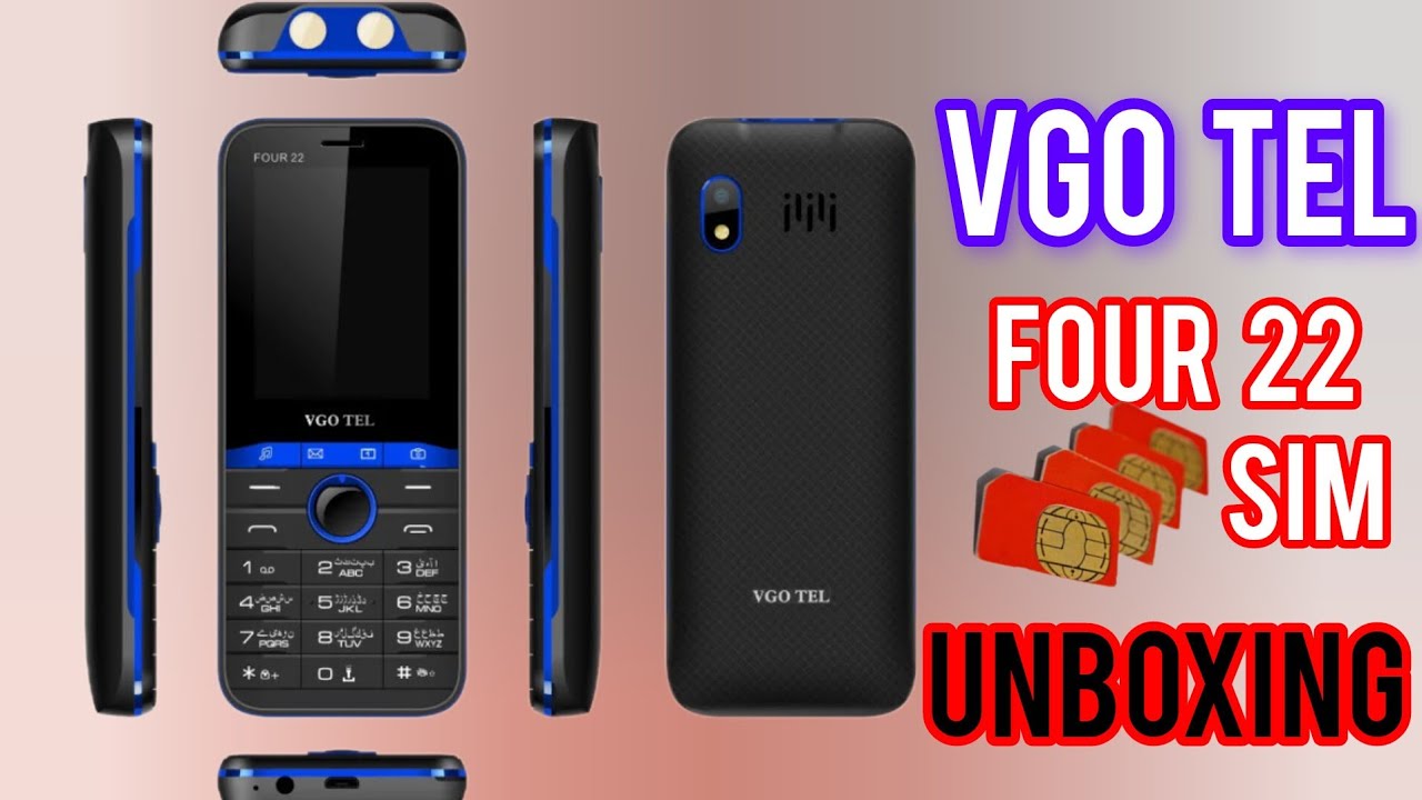 VGO TEL  Four 22 Unboxing #foryou #unboxing 