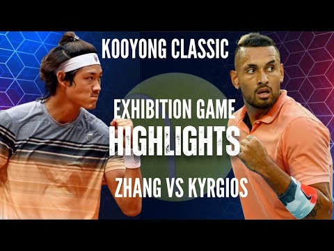 Match Highlights: Nick Kyrgios vs Zhizhen Zhang | Exhibition Kooyong Classic