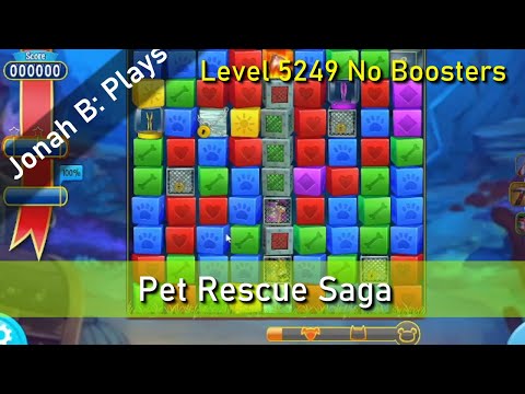 Pet Rescue Saga Level 5249 No Boosters