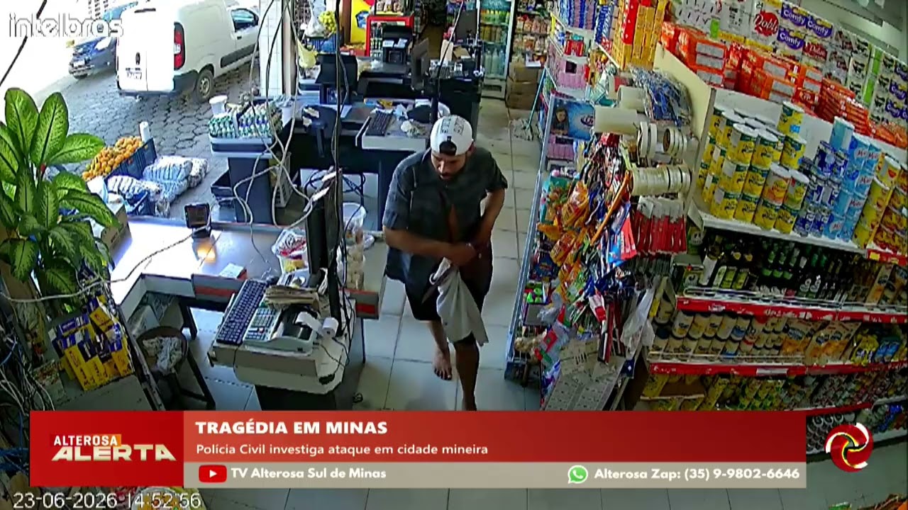 Imagens mostram chacina em Minas Gerais
