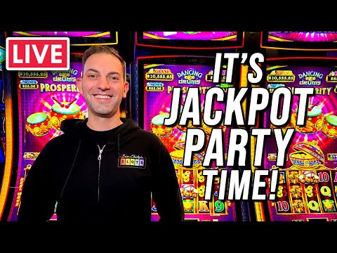 LIVE Jackpot Party Time Best Casino Slots! - YouTube