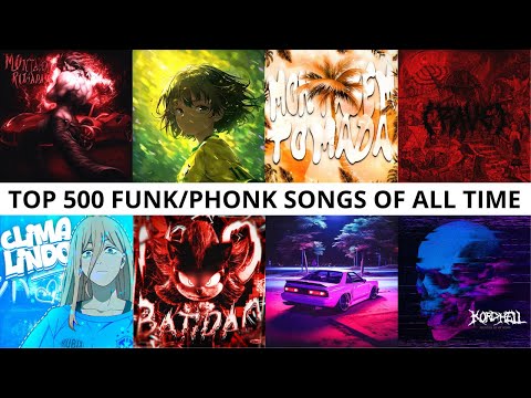 🔥TOP 500 VIRAL PHONK/FUNK SONGS OF ALL TIME🎵