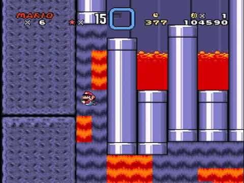 Yet Another Mario World - Flooded Fort TAS