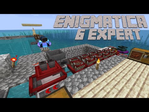 Tugging Our Way to Easy Conduits: Enigmatica 6 Expert Minecraft 1.16.5 LP EP #3