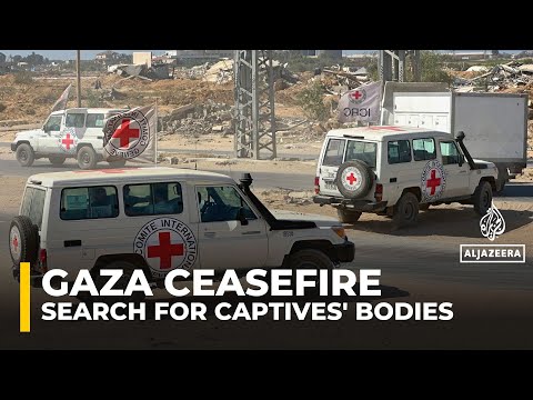 Hamas expands search for Israeli captives' bodies in Gaza, Red Cross and Egypt join operation