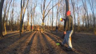 preview picture of video 'Sellersville Disc Golf Course 12/26/2014'