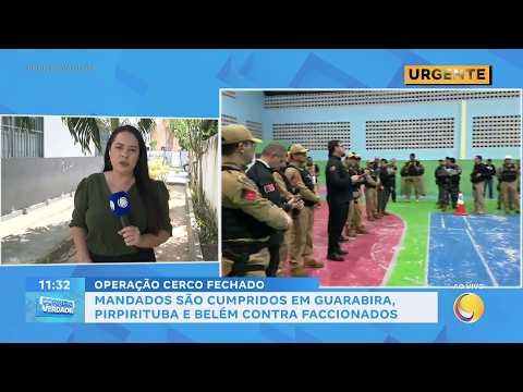 Mandados são cumpridos em Guarabira, Pirpirituba e Belém contra faccionados