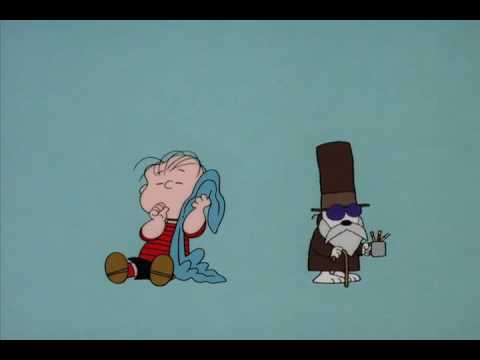 Snoopy Steals Linus's Blanket