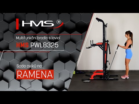 Multifunkční bradla s lavicí HMS PWL8325