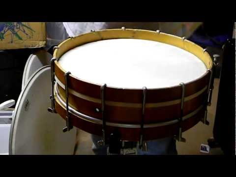 3"x15" Carl Fischer Snare with calfskin head