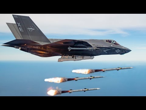 Insane Video of F-35 Shows Its extreme Ability -  Dropping Bomb and  Vertical Takeoff