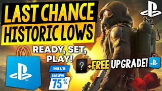 Great NEW PSN Deals! HUGE FREE UPGRADE + LAST CHANCE Historic Lows Ready Set Play Sale Deals!