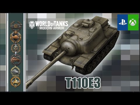 T110E3 / World of Tanks Modern Armor / PlayStation 5 / WoT Console 1080p60 HDR