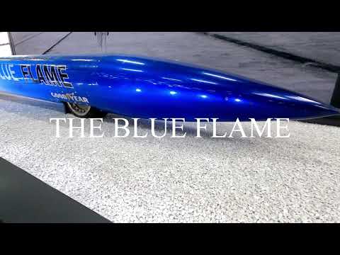 Raketenauto rocket „The Blue Flame” | 1014,656 km/h Weltrekord | Driver Gary Gabelich 12-2022 NEU 4k