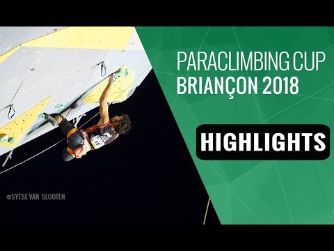 Paraclimbing Cup Briançon 2018 - Finals Highlights