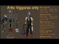 Artio Viggoras chainmace only example kill in OSRS