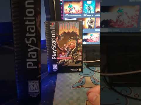 #doom custom #playstation edition is pretty cool. #boomershooter #retrofps #gamereview #retrogaming