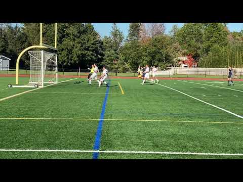 Remi Ufheil scores for Chatham boys soccer vs. Morristown