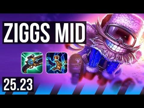 ZIGGS vs VIKTOR (MID) | 5/0/2 | KR Master | 25.23