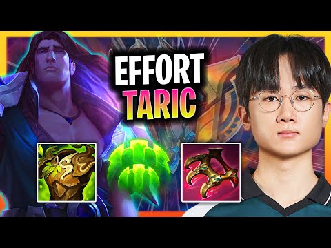 EFFORT IS READY TO PLAY TARIC! | BRO Effort Plays Taric Support vs Leona!  Season 2024