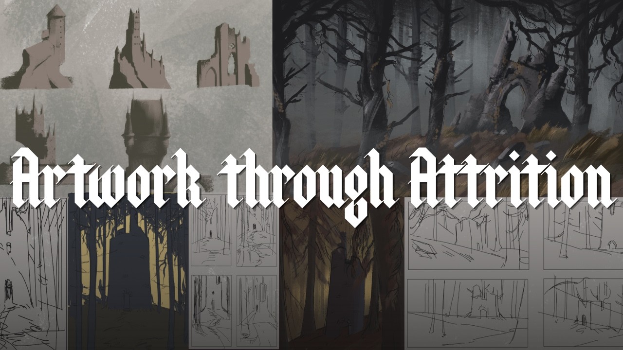 Artwork through Attrition - Castle Ruins