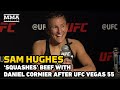 Sam Hughes ‘Squashes’ Beef With Daniel Cormier Over ‘Quitter’ Comments | UFC Vegas 55 | MMA Fighting