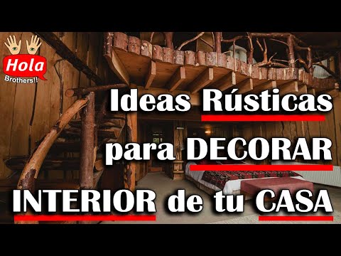 ✅ Ideas Rústicas para Decorar el Interior de tu Casa: ¡Descubre Estilos y Consejos de Decoración!