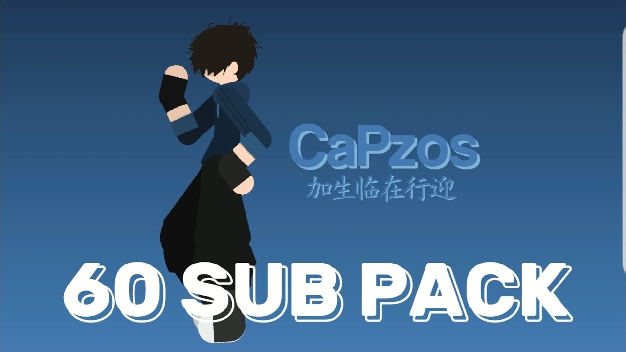 60 SUB PACK!! || Stick nodes pro