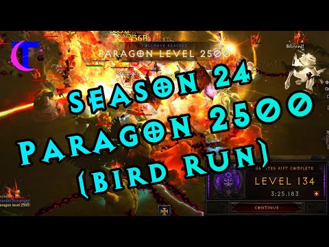 Diablo III Season 24 - TrepChains' Paragon 2500 - 4man GR 134