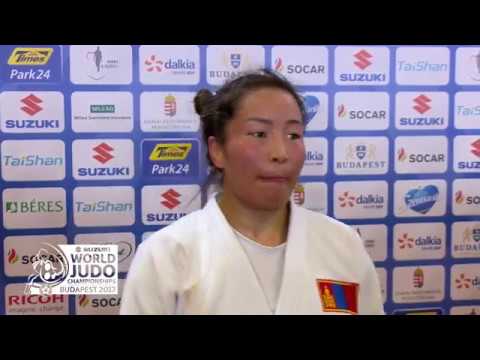 S DORJSUREN (MGL) 57Kg World Champion Budapest 2017