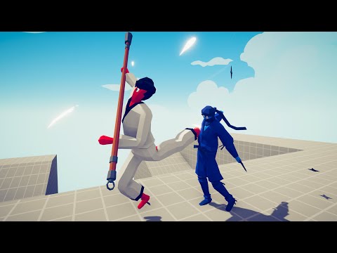 TAEKWONDO CHAMPION vs EVERY GOD - Totally Accurate Battle Simulator TABS