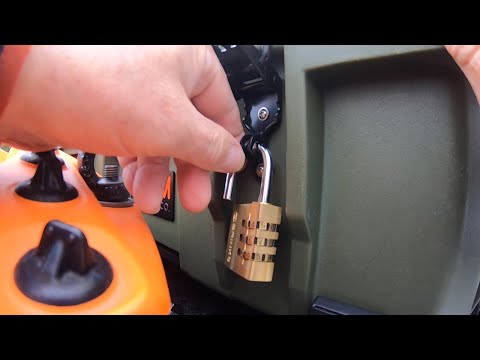 Best Lock that fits and secures the rugged Roam Storage Case?