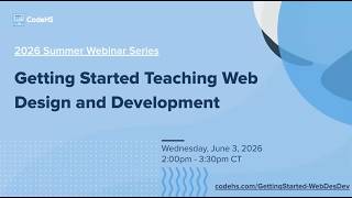 Getting Started Teaching Web Design and Development thumbnail