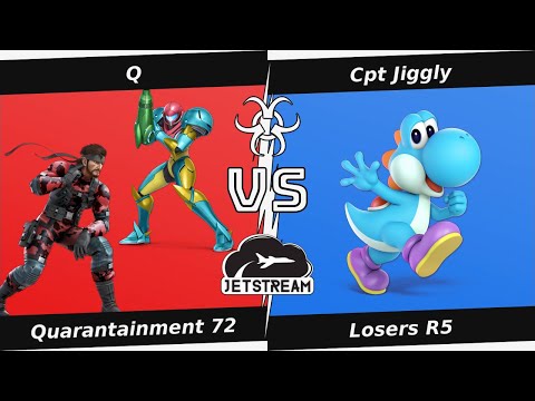 Quarantainment 72 Losers R5 - Q (Snake, Samus) Vs Cpt Jiggly (Yoshi) - SSBU