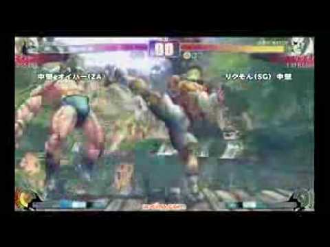 SF4:Oipaa (Za) vs Rikuson (Sa) - a-cho 3on3 - 19-09-2009