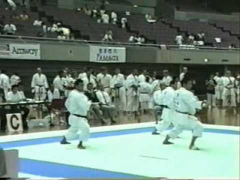 Kata Equipo Chile - Karate Shotokan JKA Chile - Osaka, Japón - 1996
