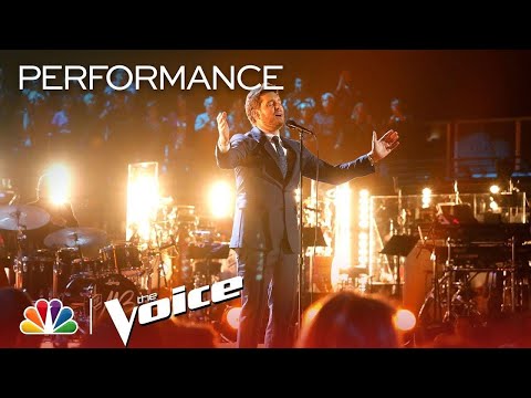 Michael Bublé Performs "Where or When" - The Voice 2018 Live Semi-Final, Top 8 Eliminations