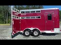 2022 Shadow 2 Horse Trailer