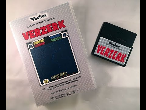 MiSTer (FPGA) Vectrex: Verzerk (SpeakJet Voice)