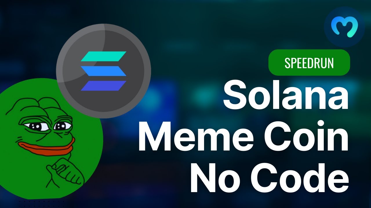 Create Your Own Meme Coin For Solana | Moralis Money